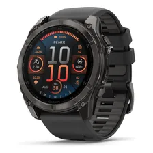 Garmin Fenix 8 Carbon Gray 51mm Safira Amoled Foto mini 1