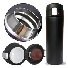 Garrafa 500ml Térmica Aço Inox Inquebrável Com Vacuum Foto mini 2