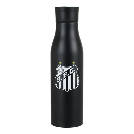 Garrafa Alumínio 600ml Santos Foto 1