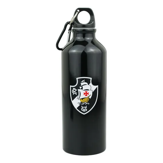 Garrafa AlumÃnio Com Prendedor 500ml - Vasco Foto 1