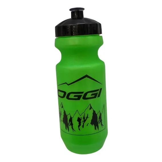 Garrafa Caramanhola Oggi Para Bicicleta Ciclista 500ml Verde Foto 1