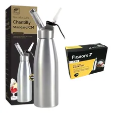 Garrafa Chantilly Sifão Profissional Standart 1l + 10 Ampola Foto mini 1