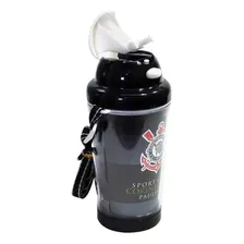 Garrafa Com Alça E Canudo Corinthians 350ml Foto mini  2