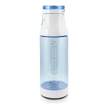 Garrafa Com Alça Superior E Trava Azul 400ml Foto mini 2