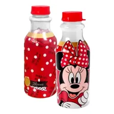 Garrafa De Água Da Minnie Mouse Vermelha 500ml Foto mini 3