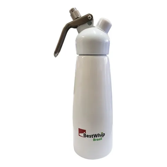 Garrafa De Chantilly Bestwhip Cream Whip Tall 500  Branca Foto 1