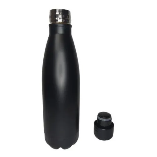 Garrafa Esportiva Térmica Inox Houle Designer - 500ml Preto Foto 1
