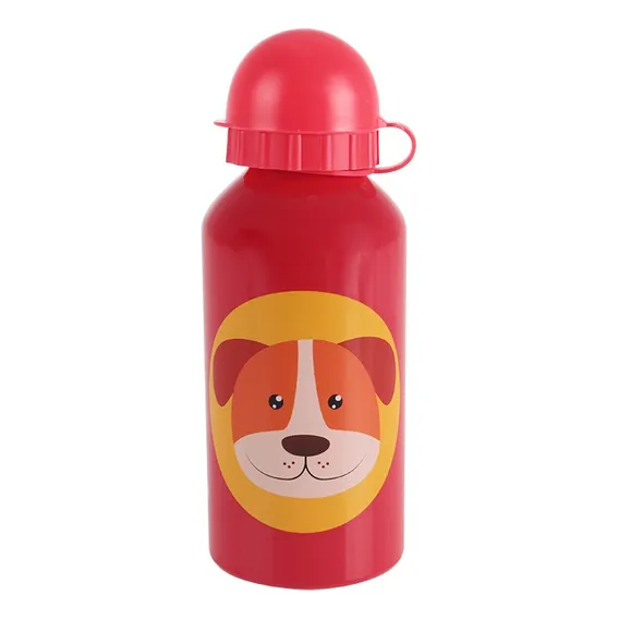 Garrafa Garrafinha Squeeze Infantil Inox Escolar 400ml Foto 1
