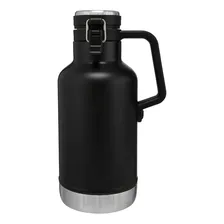 Garrafa Growler Parede Dupla Inox 1,3l Cor Preto Foto  mini 1