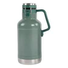 Garrafa Growler Térmico Parede Dupla Inox 1,9 Litros Cor Verde Foto mini 1