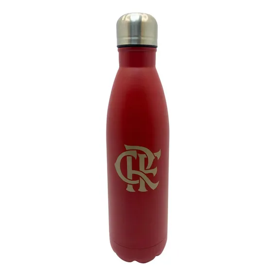Garrafa Inox Vermelha Flamengo 750ml Foto 1