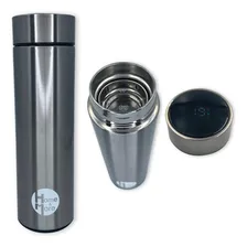 Garrafa Isotérmica Aço Inox 500ml - Cinza Foto mini 1