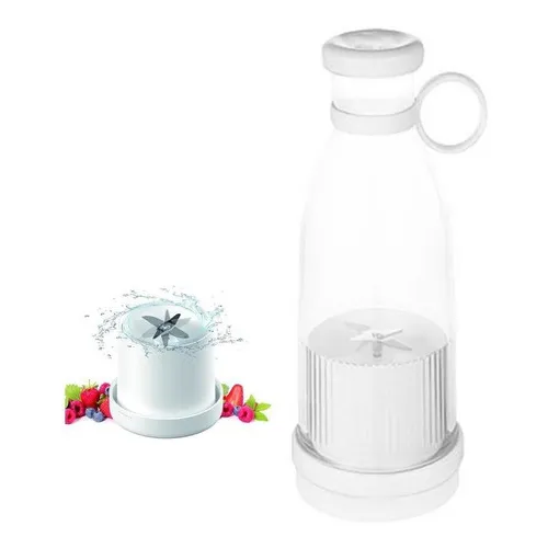 Garrafa Mixer Misturador Mini Liquidificador Potente Suco Foto 1