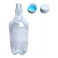 Garrafa Pet Growler 1litro Cerveja Artesanal 240 Un Cor Branco Foto mini 1