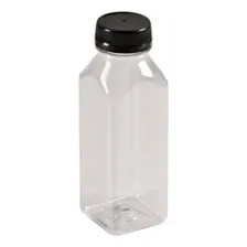 Garrafa Pet Plástica Tampa Com Lacre 300ml C/100un Foto mini 3