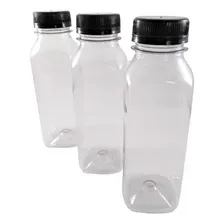 Garrafa Pet Plástica Tampa Com Lacre 300ml C/100un Foto mini 1