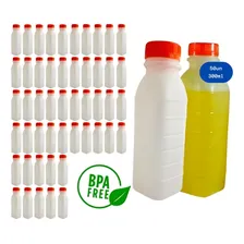 Garrafa Plastica Descartável P/ Suco 300ml C/50 Unidades Foto mini 1