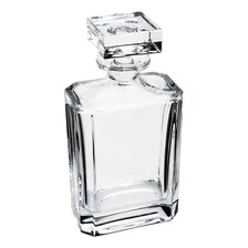 Garrafa Quadrada De Cristal 700ml Incolor Wolff Foto mini 2
