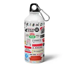 Garrafa Squeeze 600ml Friends Com Nome Personalizado Foto mini  3