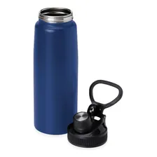 Garrafa Squeeze Em Aço Inox 900ml Macau Topget - Azul Foto mini  2