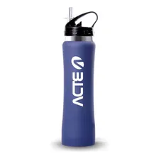 Garrafa Squeeze Termico Emborrachado 500ml C22 Acte Sports Cor Azul Foto mini 1