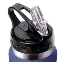 Garrafa Squeeze Termico Emborrachado 500ml C22 Acte Sports Cor Azul Foto mini 2