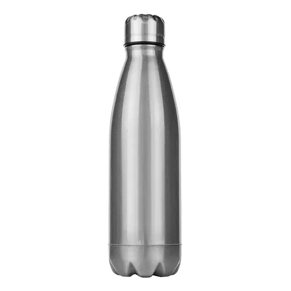 Garrafa Squeeze Urbana Inox 600ml Fitnes Academia - Soprano Foto 1