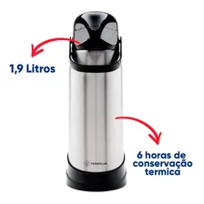 Garrafa Térmica 1.9l R-evolution 100% Inox Termolar Foto mini 2