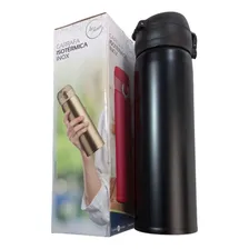 Garrafa Térmica 450ml Isotérmica Café Chá Água Em Aço Inox Foto mini  2
