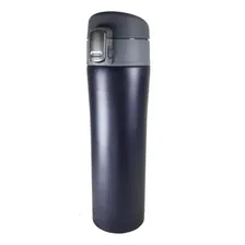 Garrafa Térmica 500ml Aço Inox Inquebrável Vacuum Cup Azul Foto mini 1
