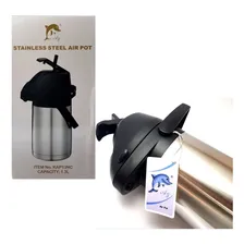 Garrafa Térmica Aço Inox Inquebrável Alavanca 1,3 Litros Az Foto mini 2
