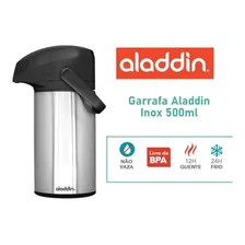 Garrafa Térmica Café Massima Inox De Pressão 500ml Aladdin Foto mini 4