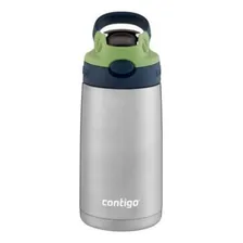 Garrafa Térmica Infantil Squeeze Copo Inox Autospout Verde 384ml Contigo Foto mini 3