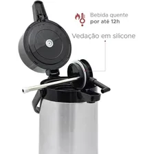 Garrafa Térmica Inox 2,5 Litros - Wincy Foto mini 4