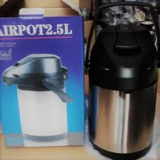 Garrafa Térmica Inox 2,5l Com Alavanca Para Terere Café Chá Foto mini 3