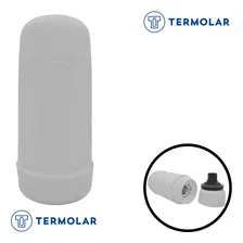 Garrafa Térmica Leite Café Pequena 250ml Termolar Branco Foto mini 4