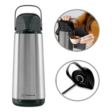 Garrafa Térmica Lumina Inox Termolar 1l Pressão Foto mini 2
