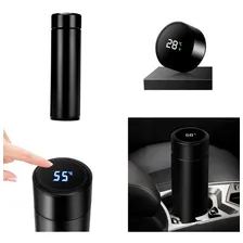 Garrafa térmica Premier Bella Garrafa Térmica De Aço Inoxidavel Led 500mL preta Foto  mini 1