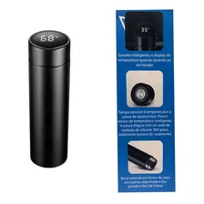 Garrafa térmica Premier Bella Garrafa Térmica De Aço Inoxidavel Led 500mL preta Foto mini  2