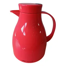 Garrafa Térmica Unitermi Paris 1 Lt Gatilho Bule Café Leite Cor Salmão Foto mini  3