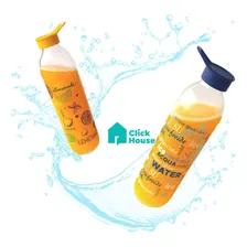 Garrafa Vidro P/ Água e Suco 1000ml Cor Amarelo Foto mini  3