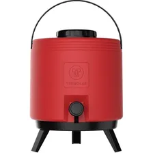Garrafão Térmico Maxitermo 8 Litros Vermelho Termolar 1381 Foto  mini 1