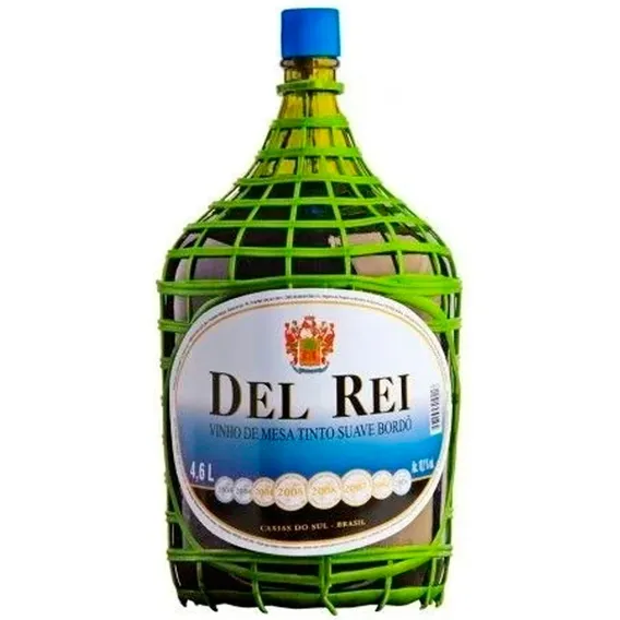 Garrafao Vinho De Mesa Tinto Suave Bordo Del Rei 4,6 Litro Foto 1