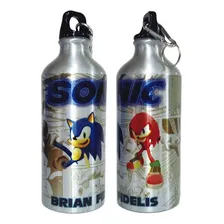 Garrafinha De Agua Squeeze Personalizada Cor Cinza Foto mini 1