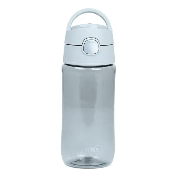 Garrafinha Plástica Infantil Thermos ® Veneza Cinza 470ml Foto 1