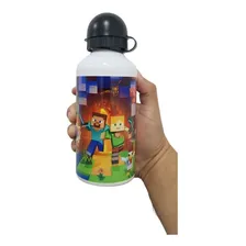 Garrafinha Squeeze Minecraft 500ml Personalizada Foto mini  3