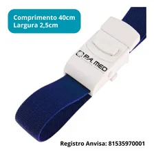 Garrote Clínico Elástico Pamed Azul Kit 10 Unidades Foto mini 4