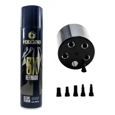 Gás Butano Refil Maçarico Isqueiro 5 Adaptadores Volcano Foto  mini 1