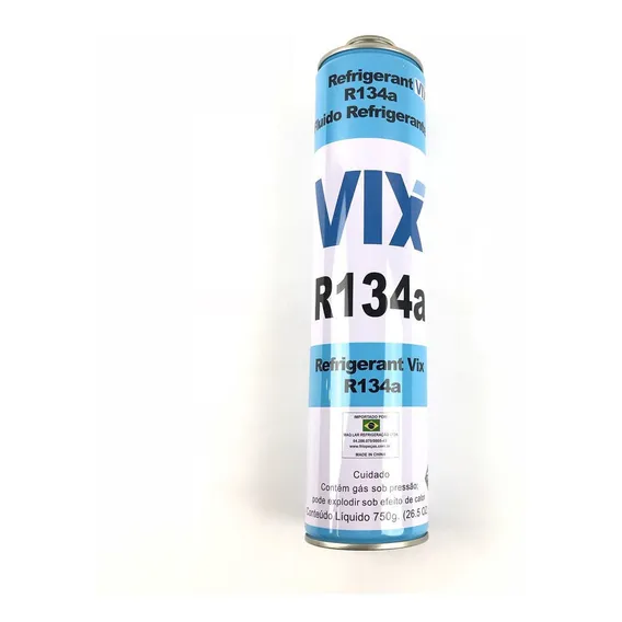 Gás Refrigerante Vix R134a Lata de 750g Foto 1