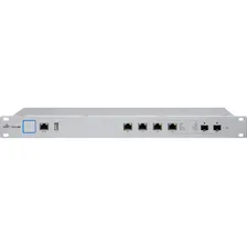 Gateway de segurança Ubiquiti USG-Pro-4 Roteador Gigabit Ethernet cinza Foto mini 1